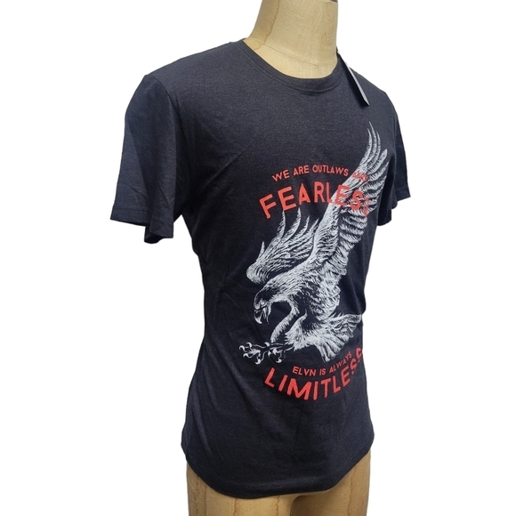 Life Is Joke Cotton/Viscose T-shirt Men's. Size Medium. New With Tags. - Picture 3 of 9